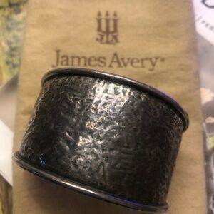 Retired James Avery silver cuff